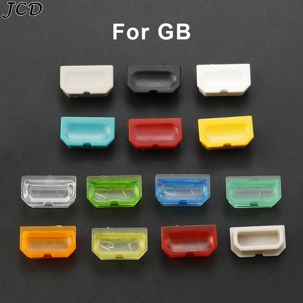 Shelly Plug - Jcd ฝาครอบกันฝุ่นหลากสี2ชิ้นสำหรับ gameboy GB DMG 001คอนโซลเกมเชลล์ปลั๊กกันฝุ่นปุ่มพลาสติกอุปกรณ์อะไหล่
