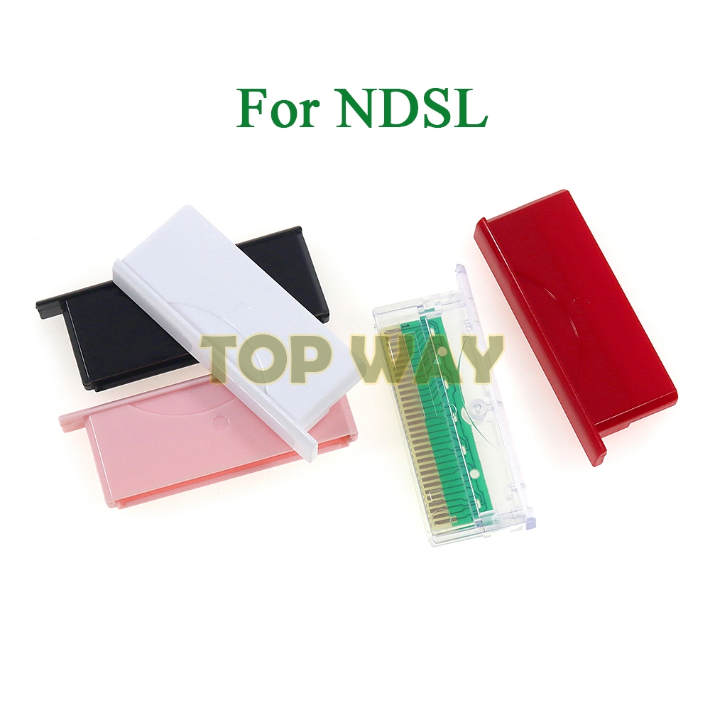 Shelly Plug - 2ชิ้นสำหรับ DS Lite ฝาปิดกันฝุ่นสำหรับคอนโซล NDSL ช่องเสียบบัตรช่องครอบกันฝุ่นแผงวงจร