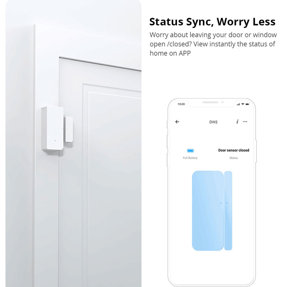 Sonoff DW2-WiFi Wireless Secur - Sonoff บทวิจารณ์และราคา