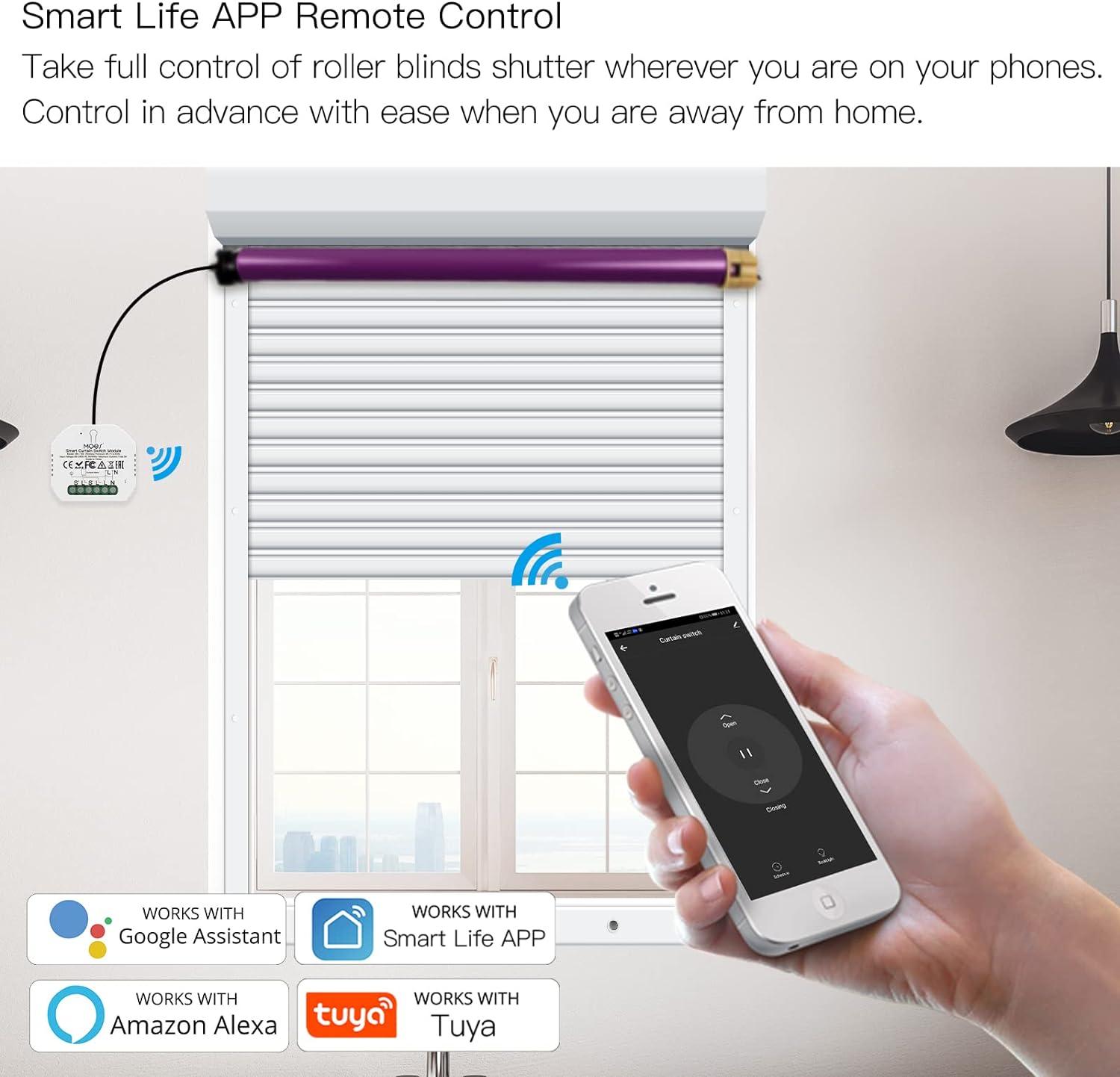 Tuya WiFi Zigbee3.0 สมาร์ทผ้าม - Tuya 4 Channel บทวิจารณ์และราคา
