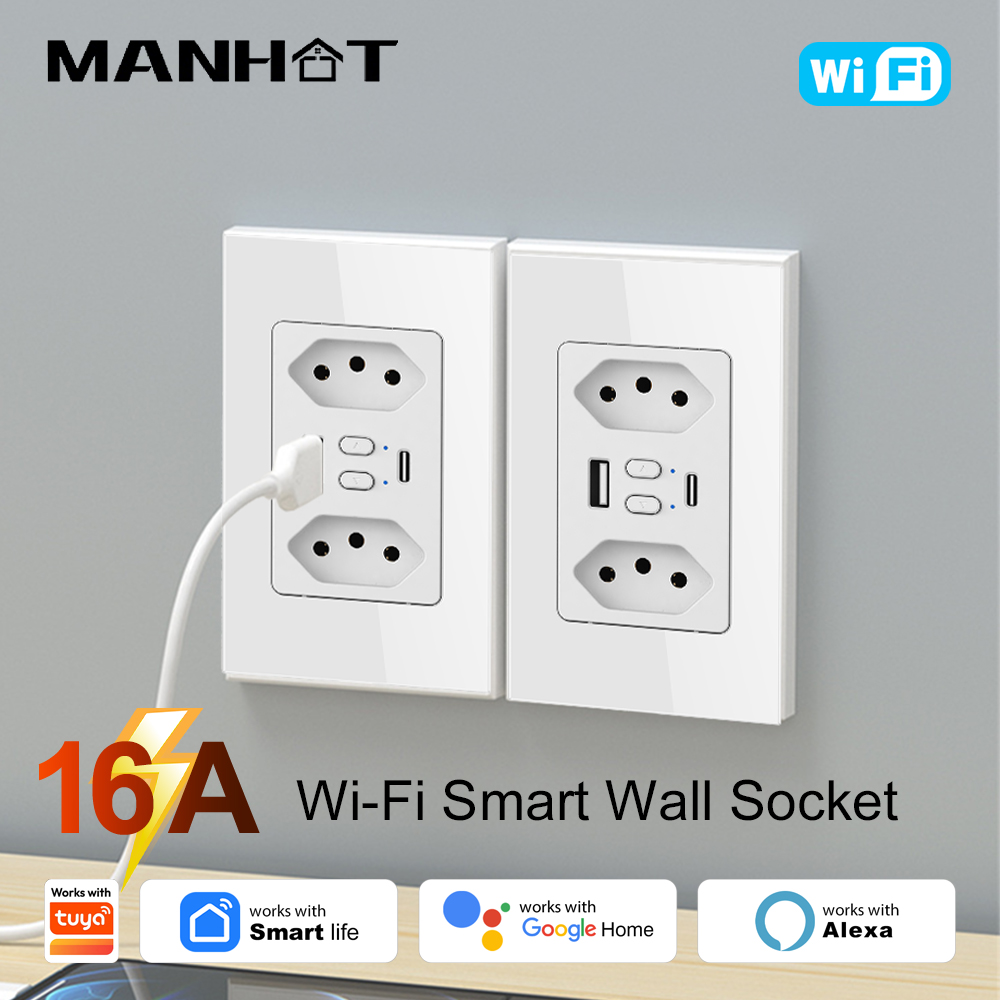 MANHOT ปลั๊กไฟอัจฉริยะ Wifi สำ - Smart Relay Tuya บทวิจารณ์และราคา