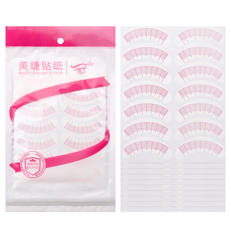 70 คู่ Eyelash Mapping สติกเกอ - Tasmota บทวิจารณ์และราคา